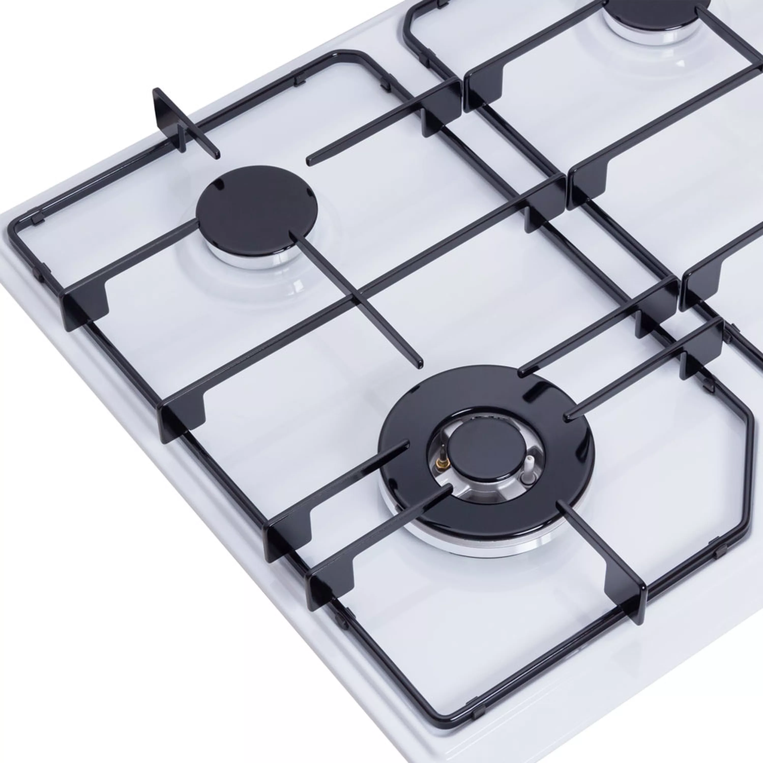 Поверхня газова на металі Perfelli HGM 61614 WH - зображення 3