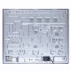 Поверхня газова на металі Perfelli HGM 61614 WH - зображення 7