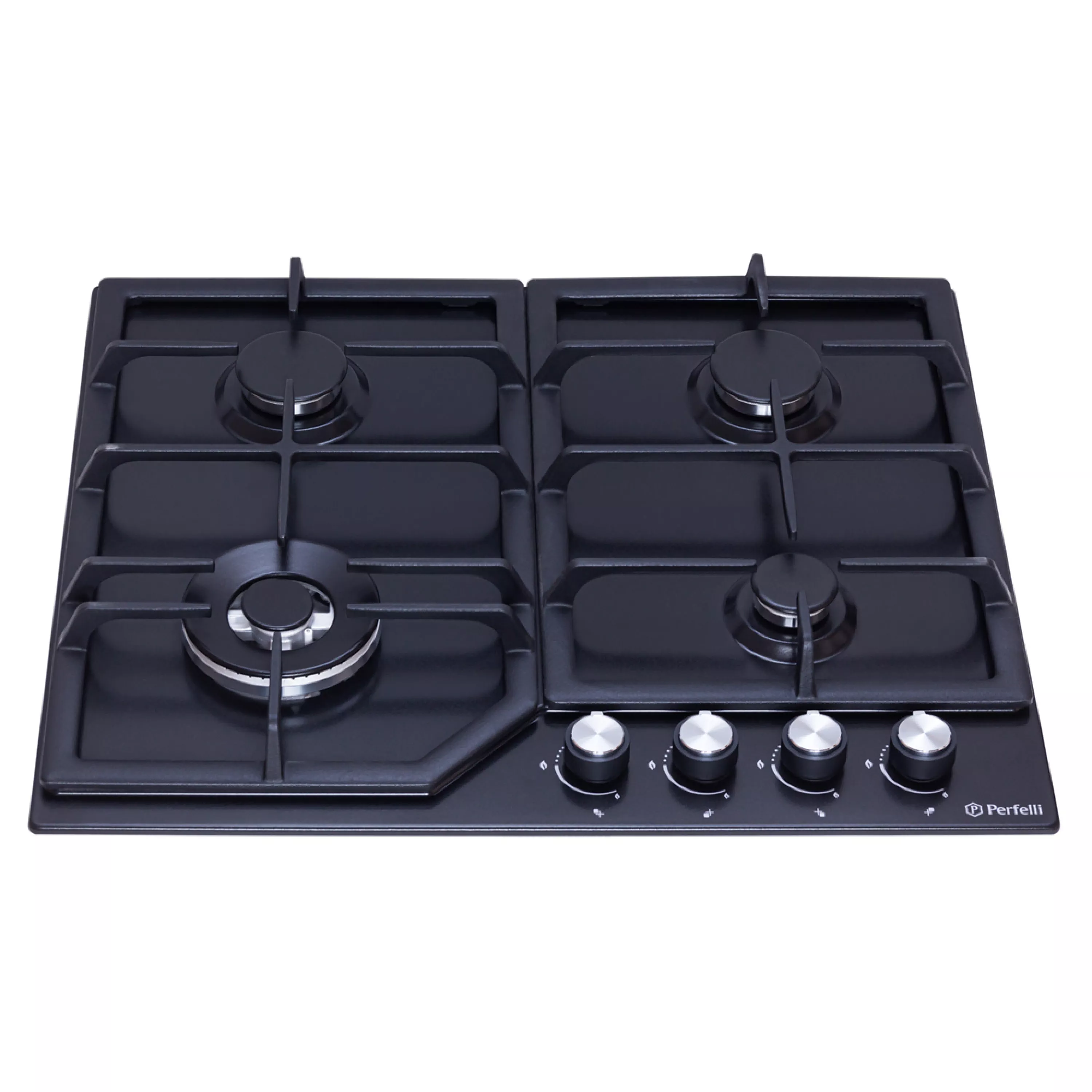 Поверхня газова на металі Perfelli HGM 61624 BL - зображення 2