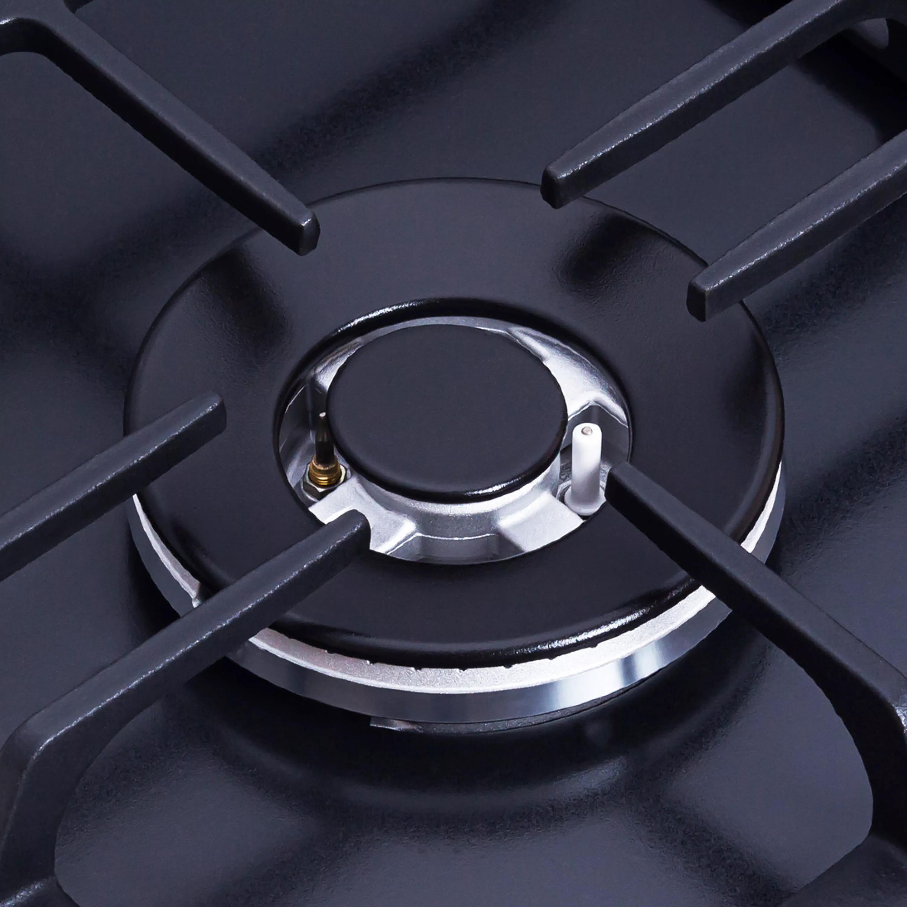 Поверхня газова на металі Perfelli HGM 61624 BL - зображення 6
