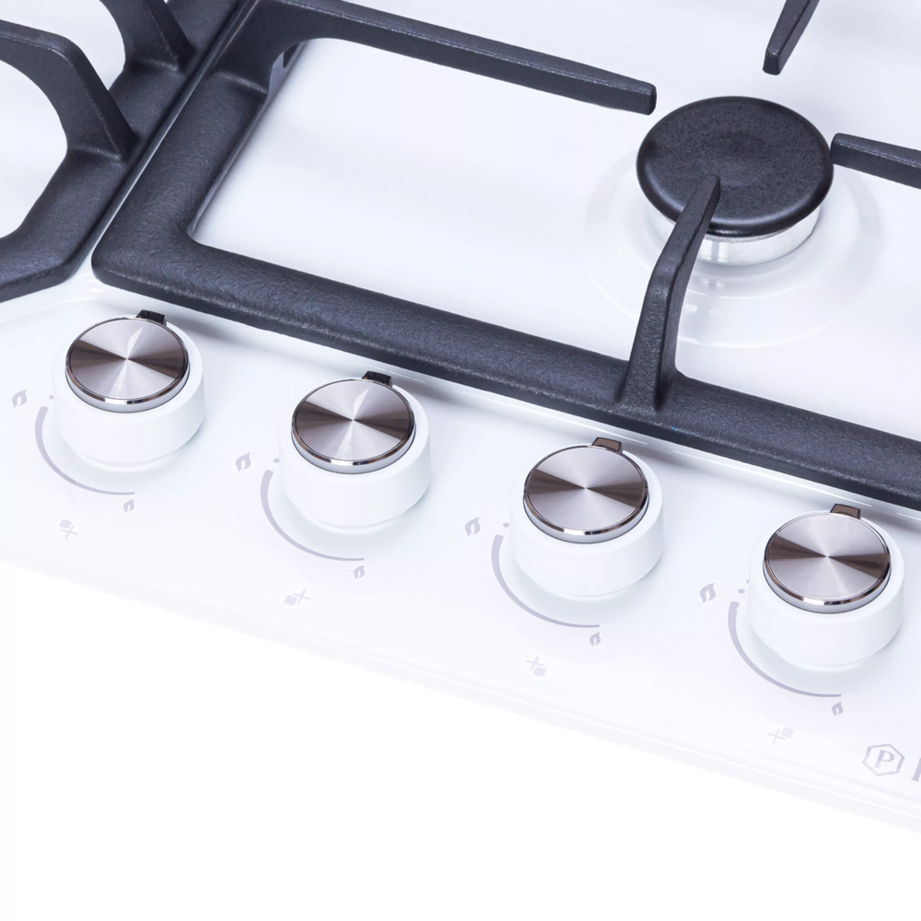 Поверхня газова на металі Perfelli HGM 61624 WH - зображення 4