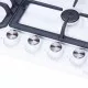 Поверхня газова на металі Perfelli HGM 61624 WH - зображення 4