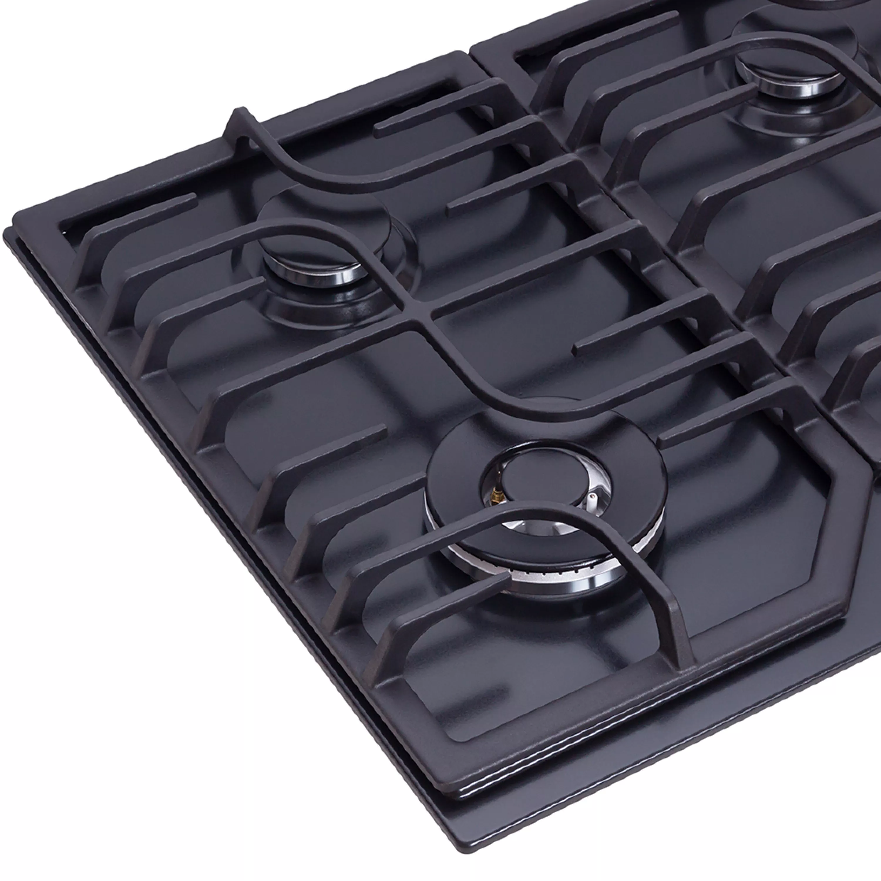Поверхня газова на металі Perfelli HGM 61664 BL - зображення 4