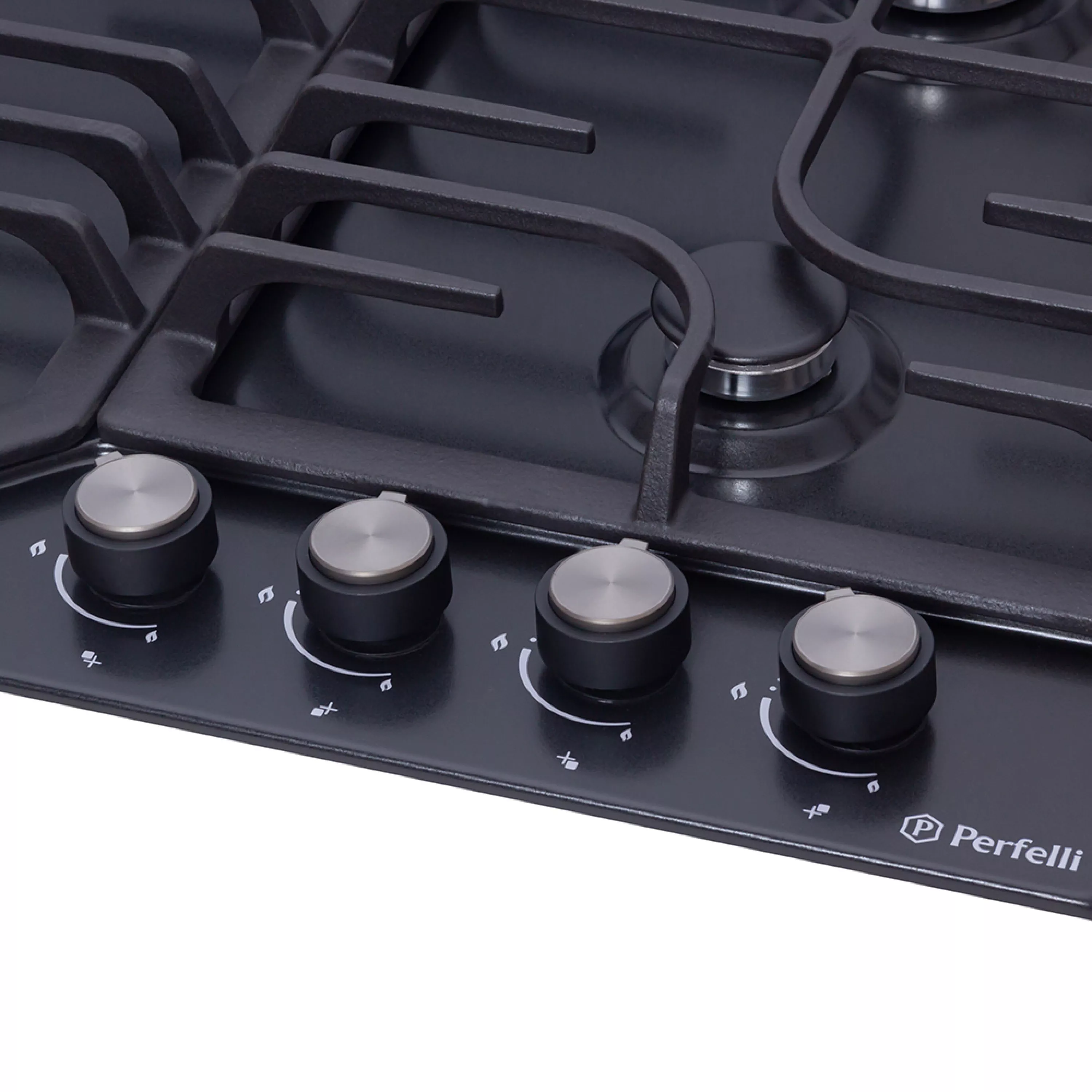 Поверхня газова на металі Perfelli HGM 61664 BL - зображення 5