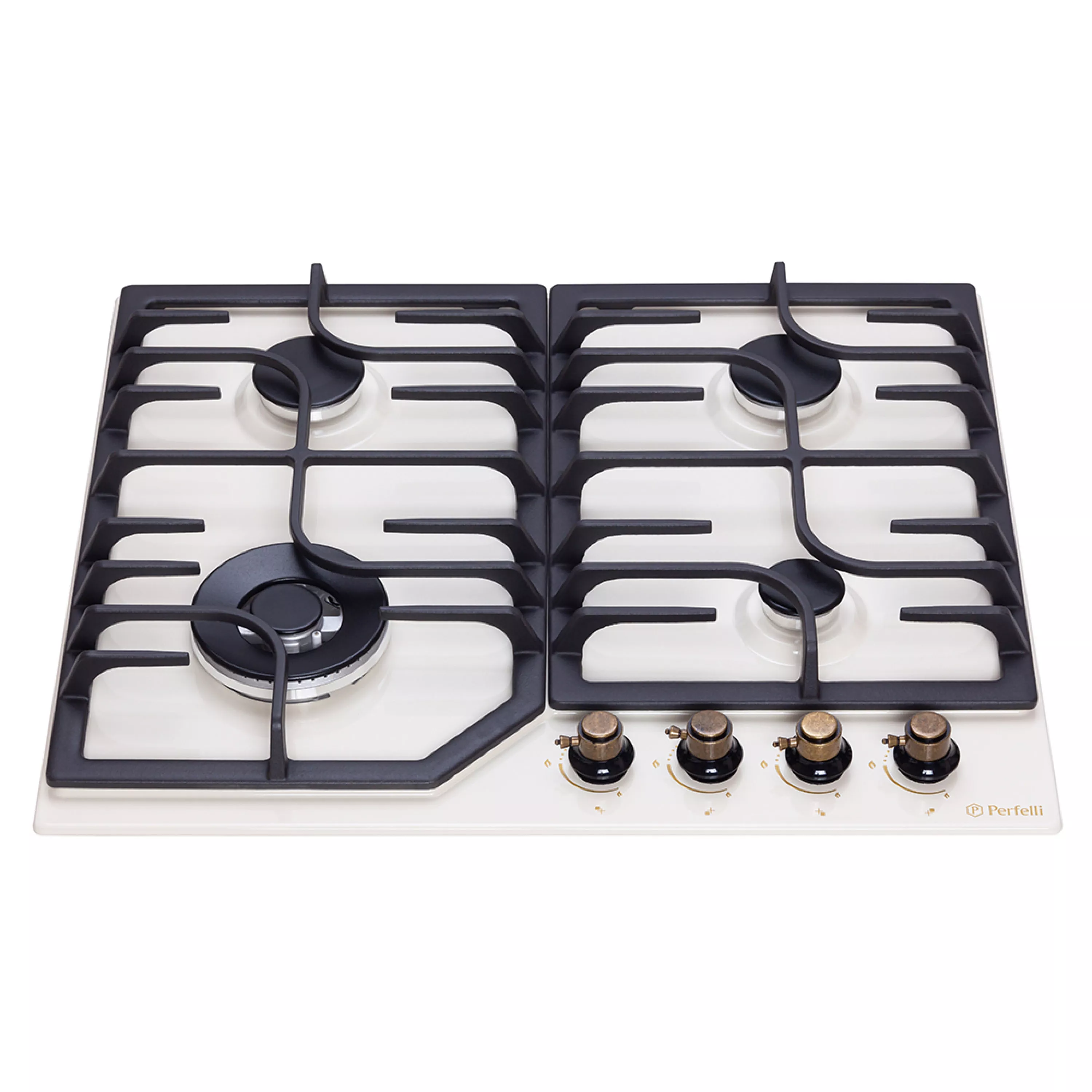 Perfelli 5902767156516 - зображення 2 Поверхность газовая на металле Perfelli HGM 61664 IV RETRO - зображення 2