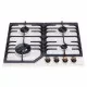 Perfelli 5902767156516 - зображення 2 Поверхность газовая на металле Perfelli HGM 61664 IV RETRO - зображення 2