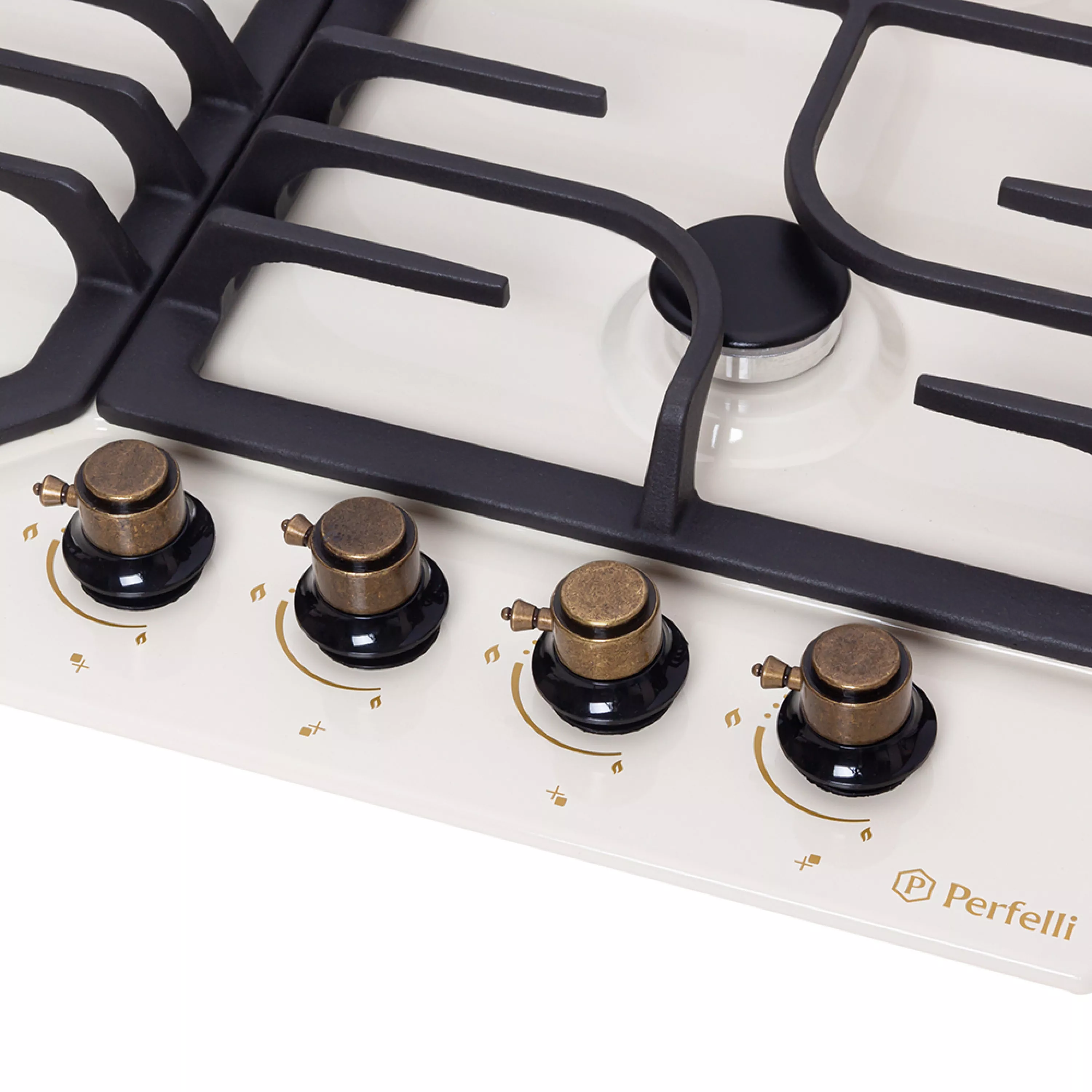 Perfelli 5902767156516 - зображення 5 Поверхность газовая на металле Perfelli HGM 61664 IV RETRO - зображення 5
