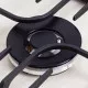 Perfelli 5902767156516 - зображення 7 Поверхность газовая на металле Perfelli HGM 61664 IV RETRO - зображення 7