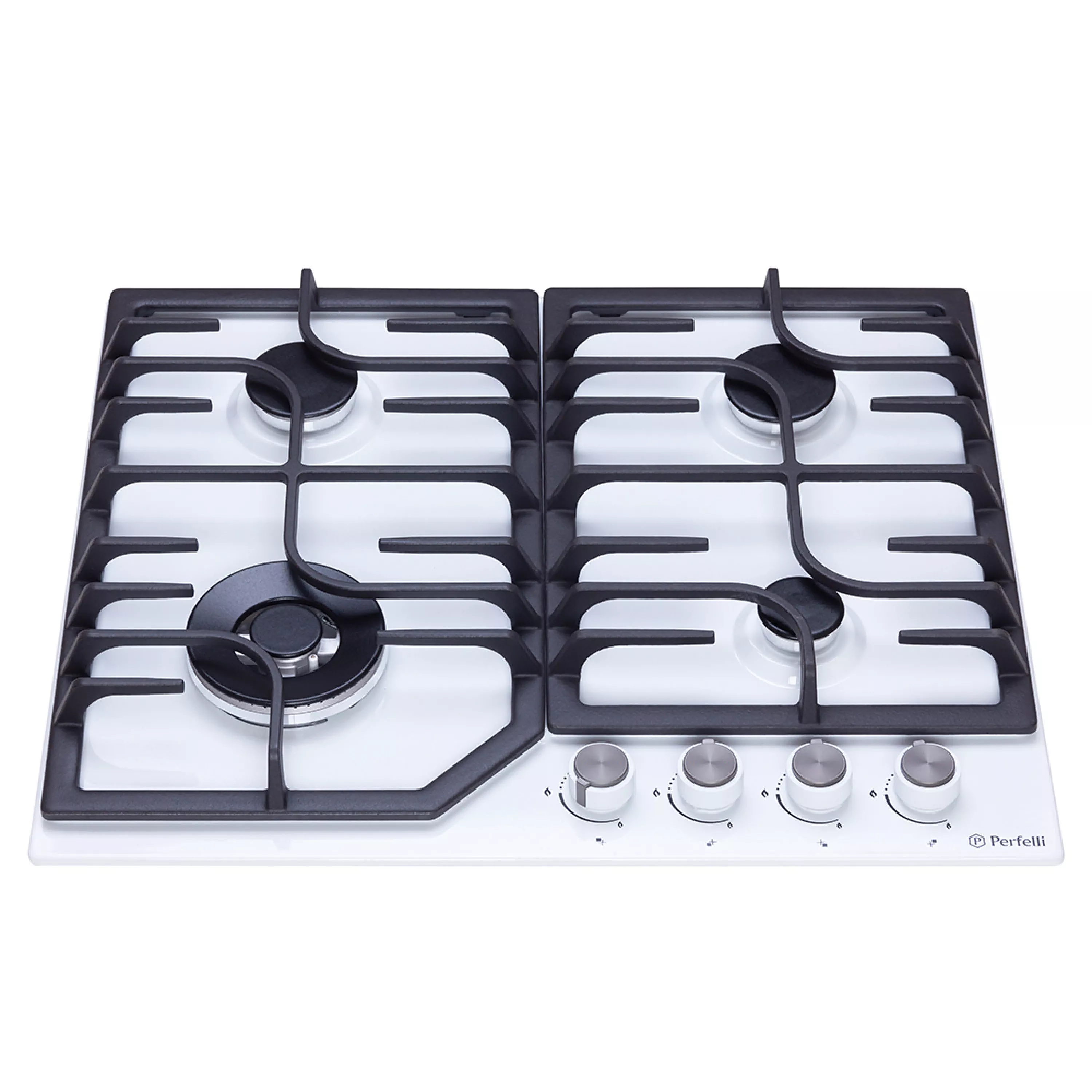 Perfelli 5902767156486 - зображення 2 Поверхность газовая на металле Perfelli HGM 61664 WH - зображення 2