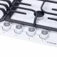 Perfelli 5902767156486 - зображення 4 Поверхность газовая на металле Perfelli HGM 61664 WH - зображення 4