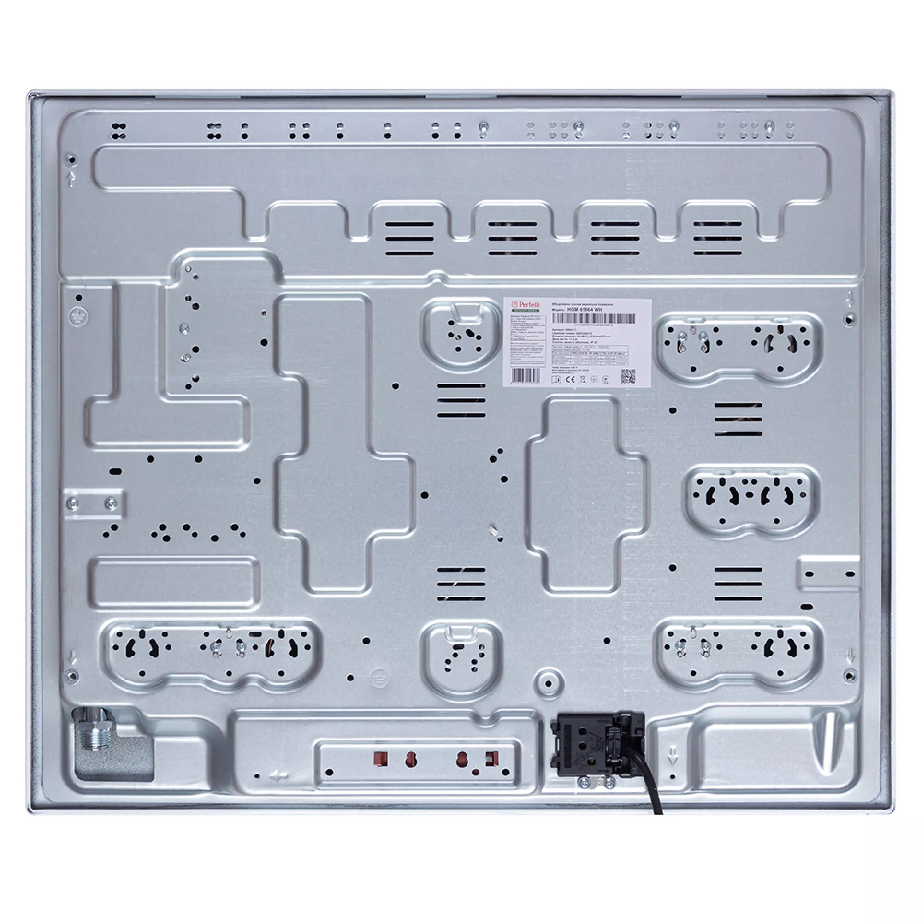 Perfelli 5902767156486 - зображення 9 Поверхность газовая на металле Perfelli HGM 61664 WH - зображення 9