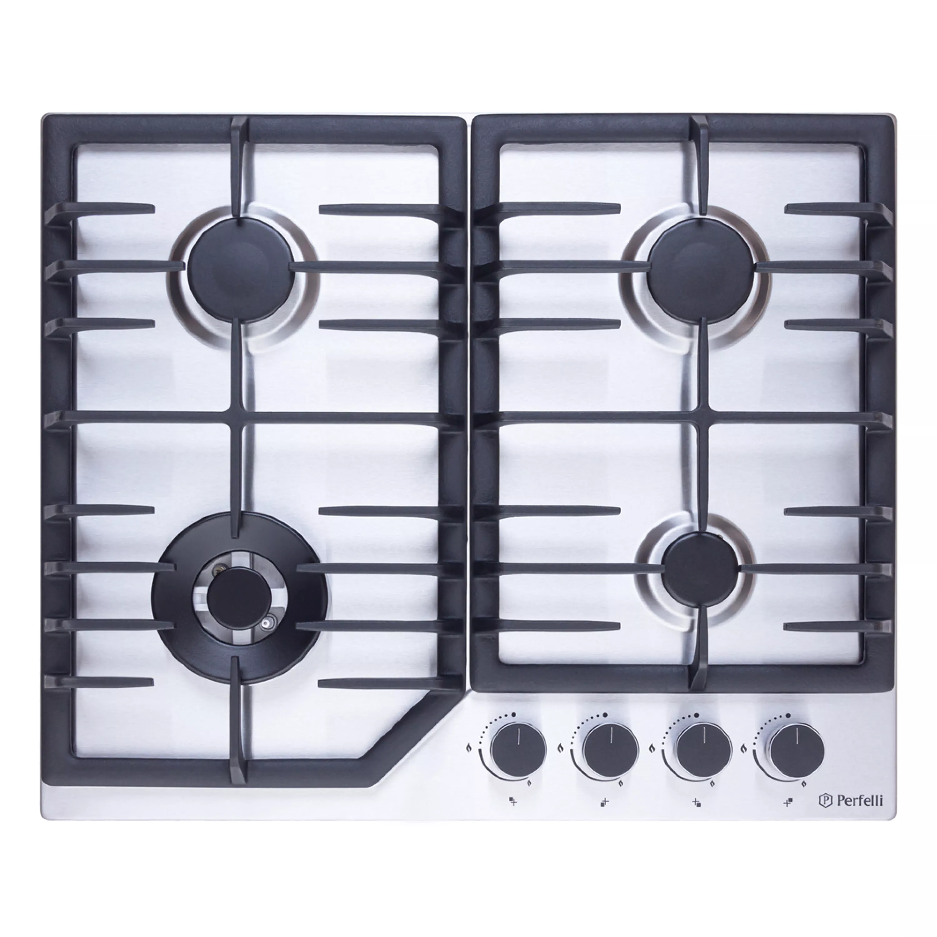 Поверхность газовая на металле Perfelli HGM 61694 I - зображення 1