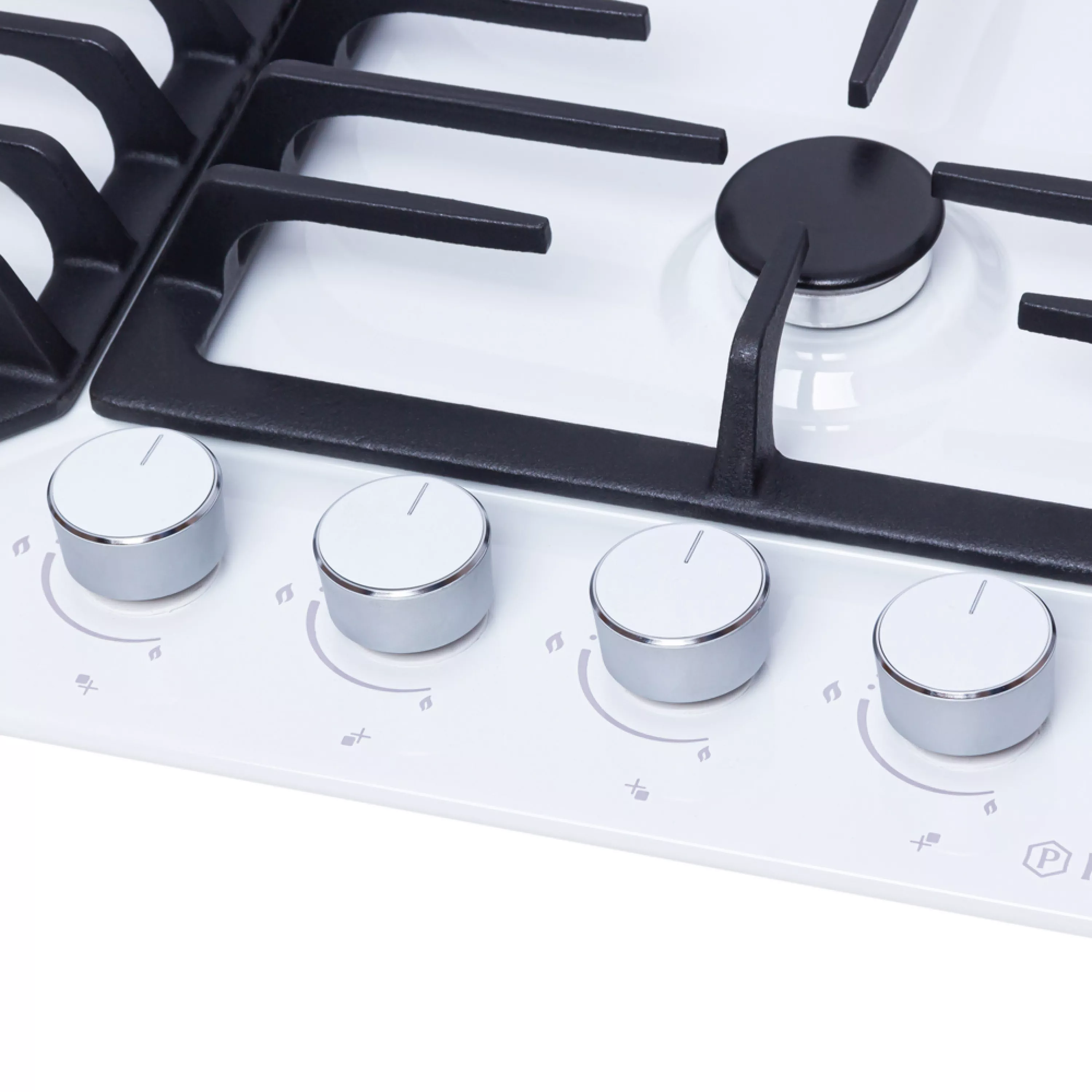 Поверхность газовая на металле Perfelli HGM 61694 WH - зображення 4
