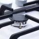 Поверхность газовая на металле Perfelli HGM 61694 WH - зображення 7