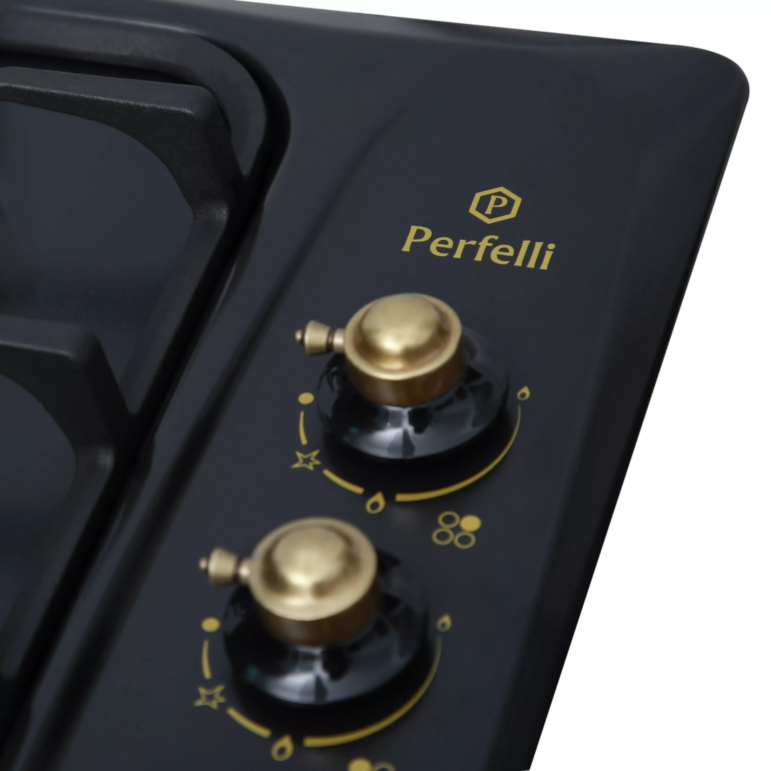 Поверхность газовая на металле Perfelli HGM 61924 BL RETRO - зображення 5