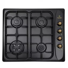 Поверхность газовая на металле Perfelli HGM 61924 BL RETRO