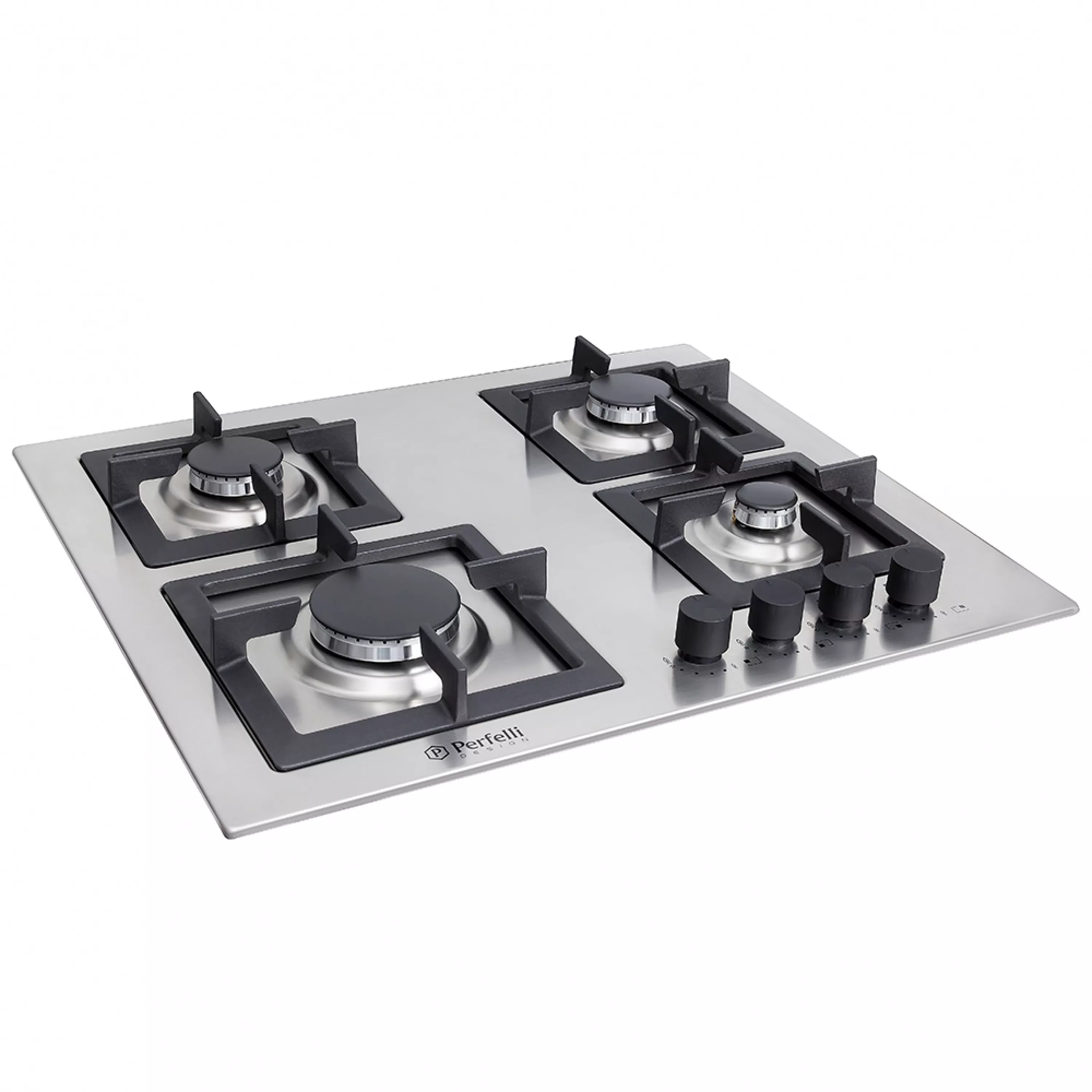 Поверхность газовая на металле Perfelli HGM 6430 INOX SLIM LINE - зображення 4