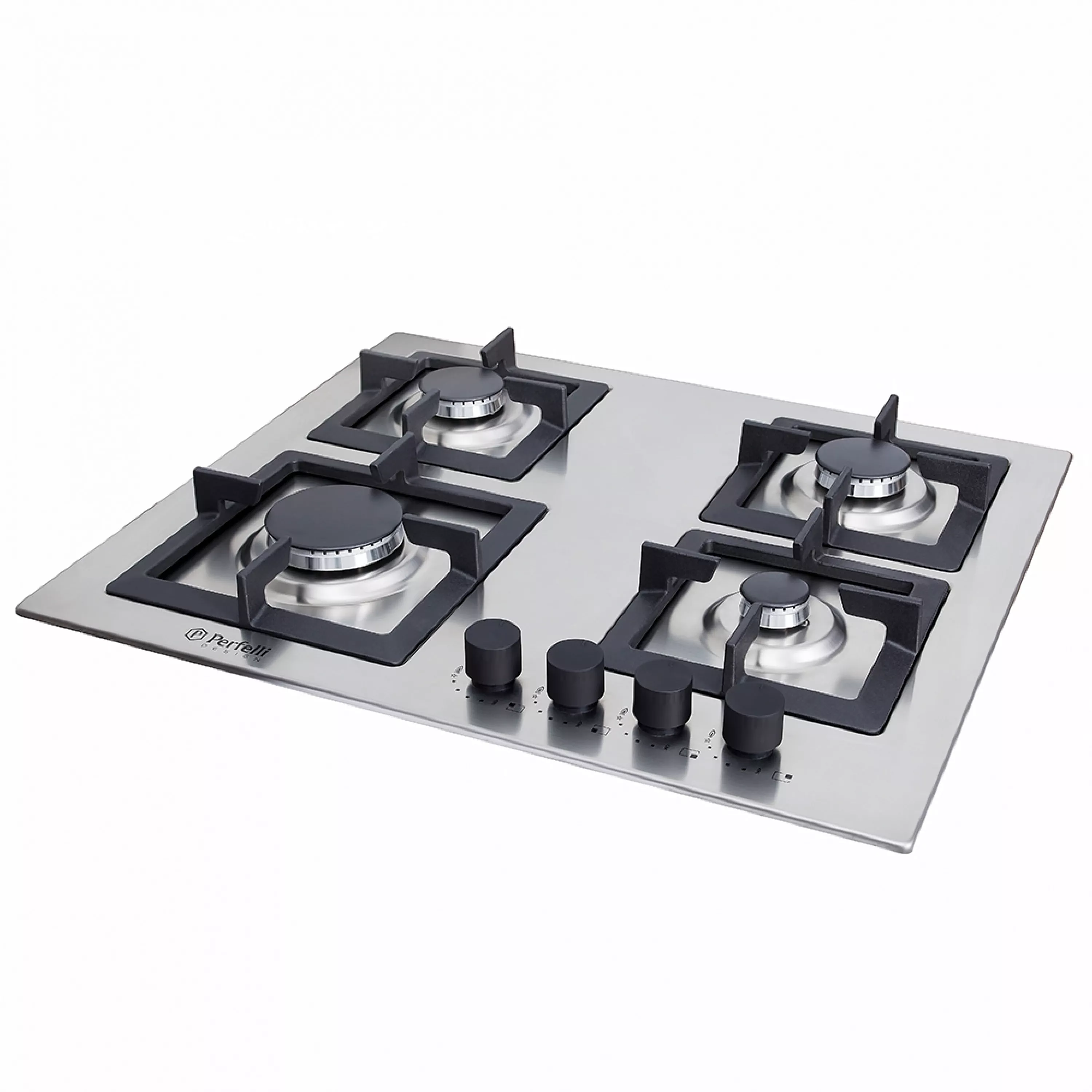 Поверхность газовая на металле Perfelli HGM 6430 INOX SLIM LINE - зображення 5