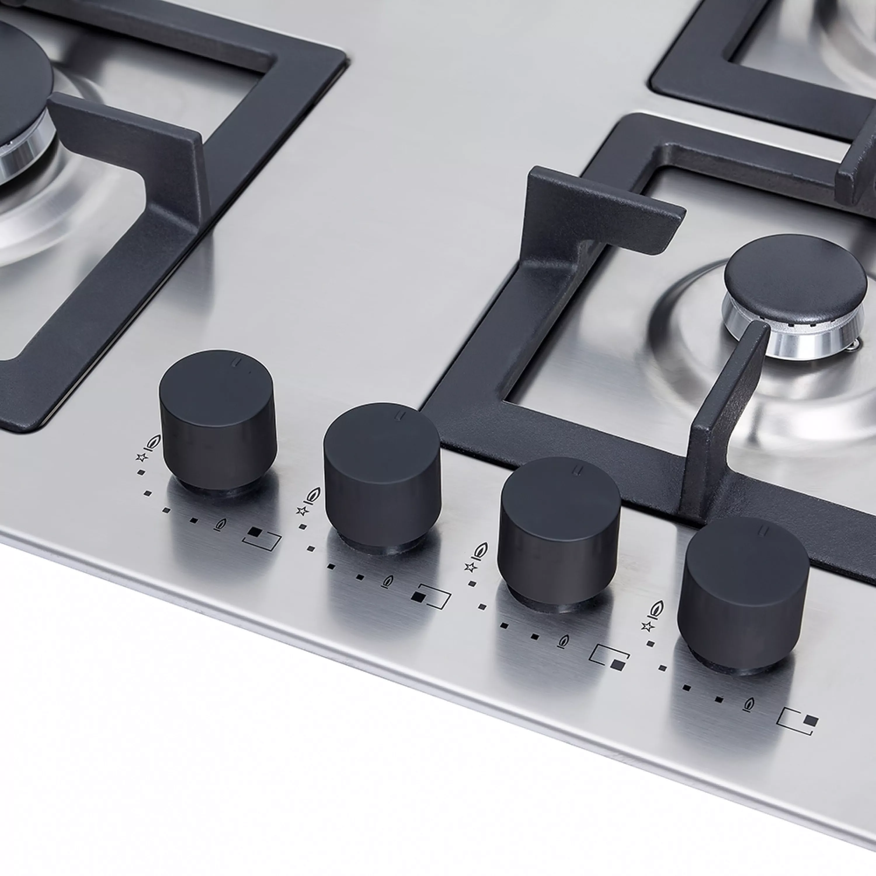 Поверхность газовая на металле Perfelli HGM 6430 INOX SLIM LINE - зображення 6