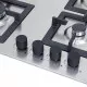 Поверхность газовая на металле Perfelli HGM 6430 INOX SLIM LINE - зображення 6