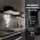 Вытяжка плоская PERFELLI CLIO 5 DM NERO - зображення 2