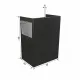 Декоративный кожух Perfelli DKM 60/90 (TET) черный - зображення 2