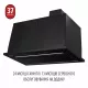 Вытяжка полновстраиваемая PERFELLI DESIGN FILINI 5 NERO SILENZIO - зображення 15