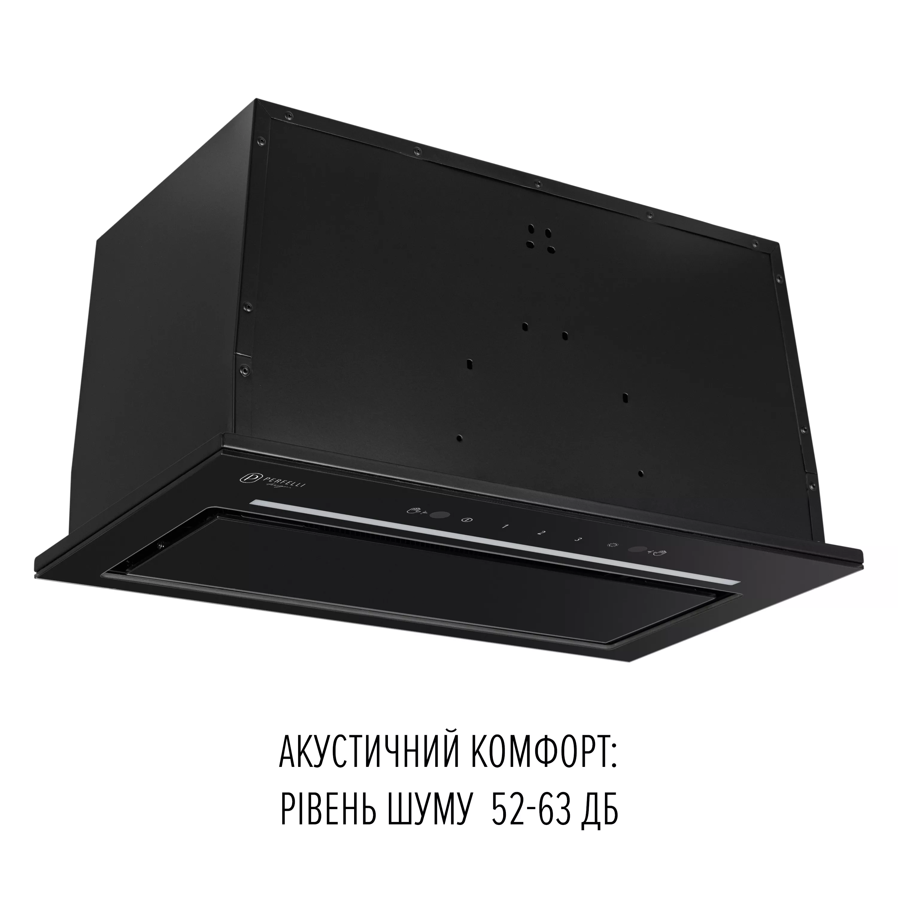 Вытяжка полновстраиваемая PERFELLI DESIGN FILINI 5 NW NERO SILENZIO - зображення 14