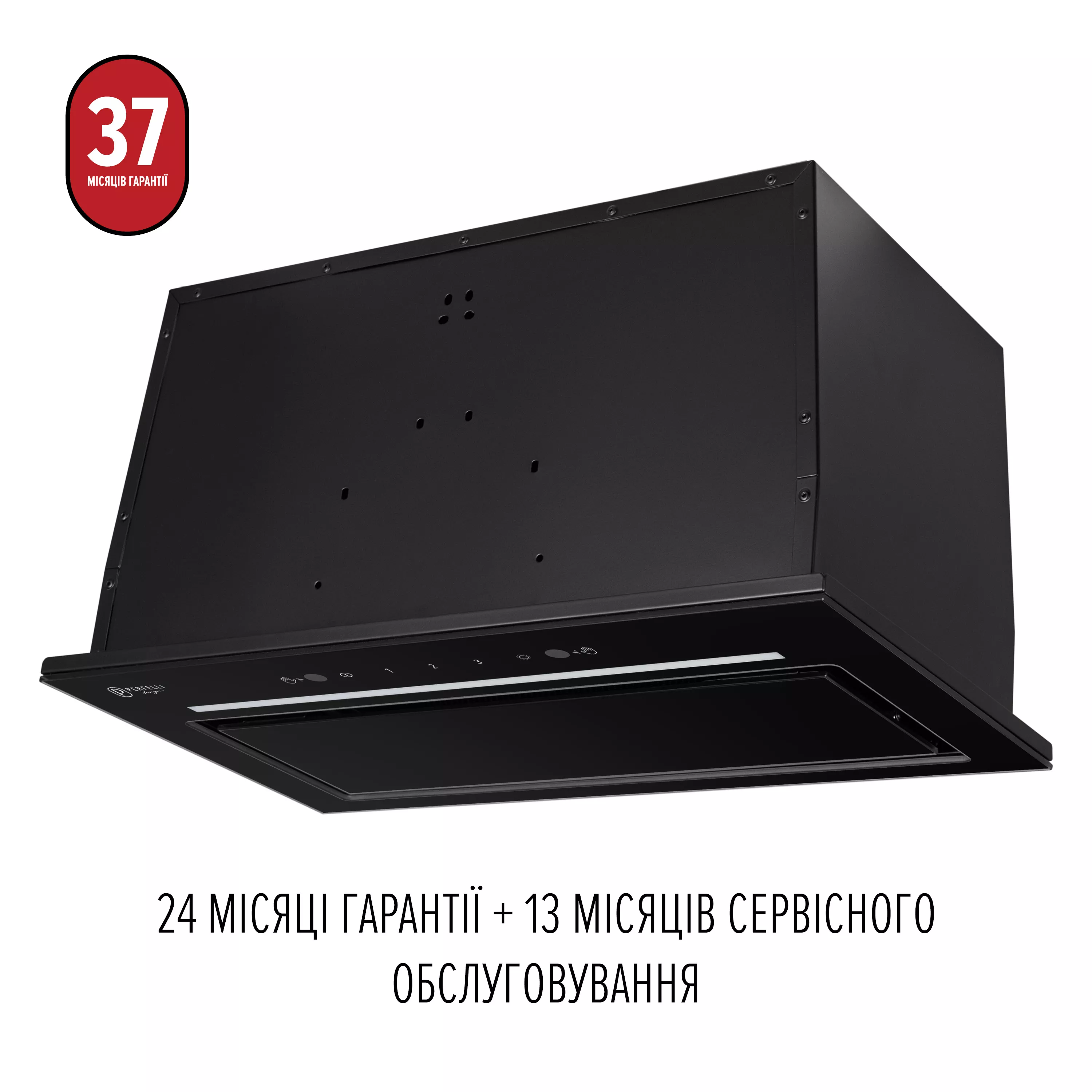 Вытяжка полновстраиваемая PERFELLI DESIGN FILINI 5 NW NERO SILENZIO - зображення 15