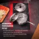 Perfelli 5905563501931 - зображення 6 Поверхность индукционная Domino PERFELLI FITTO 3021 NERO NANO TECH - зображення 6