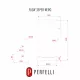 Вытяжка пристенная PERFELLI FLOW 35PEB NERO - зображення 16