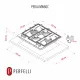 Варочная поверхность на металле PERFELLI PERLA MW60C BIANCO - зображення 3