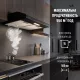 Витяжка плоска PERFELLI PL 5124 BL LED - зображення 2