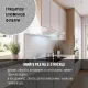 Вытяжка плоская Perfelli PL 5124 WH LED - зображення 4