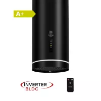 Витяжка пристінна PERFELLI DESIGN RICCO 35 NERO SILENZIO Витяжка пристінна PERFELLI DESIGN RICCO 35 NERO SILENZIO