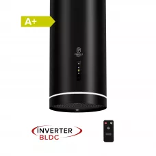 Вытяжка пристенная PERFELLI DESIGN RICCO 35 NERO SILENZIO 