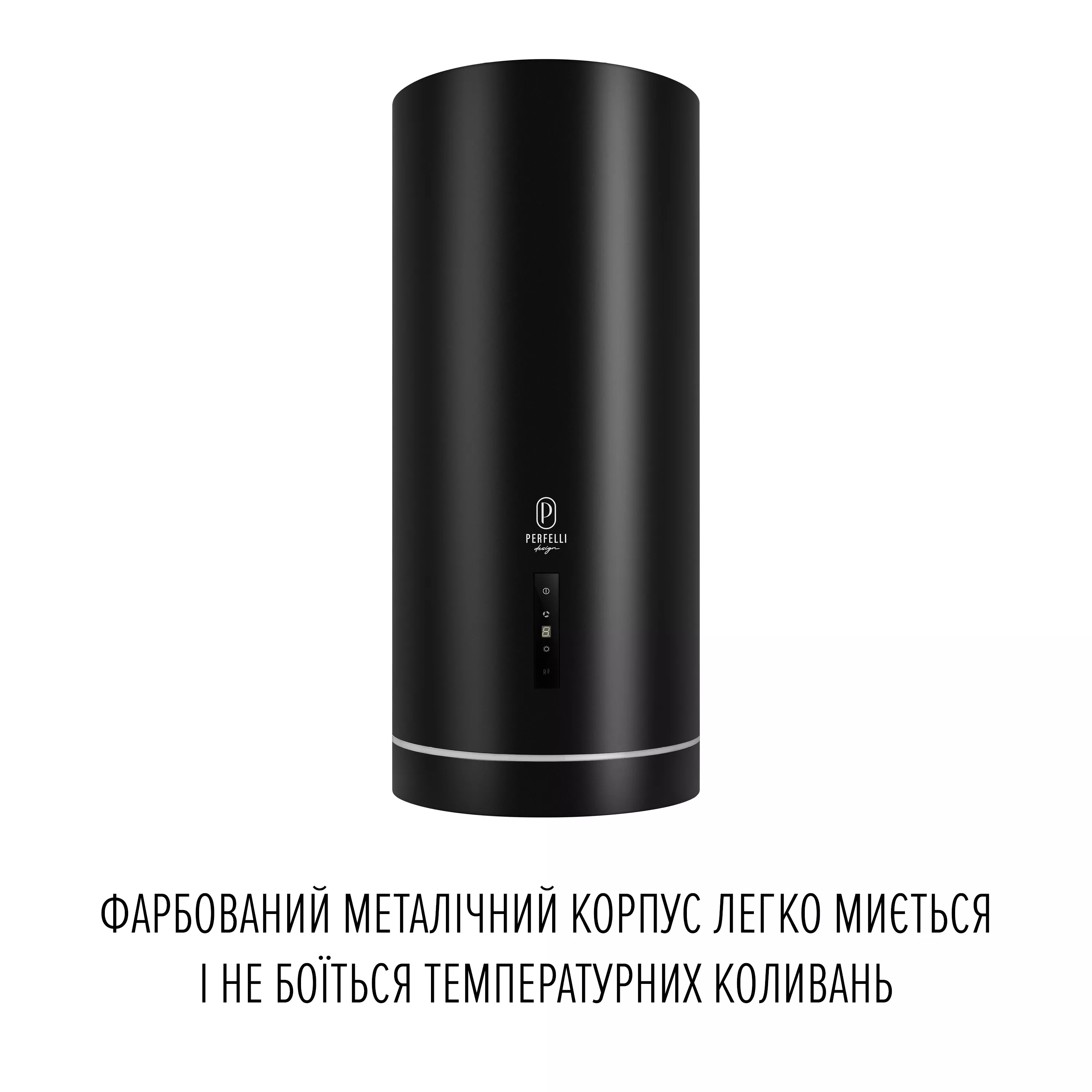 PERFELLI DESIGN 5905563501870 - зображення 3 Вытяжка пристенная PERFELLI DESIGN RICCO 35 NERO SILENZIO - зображення 3