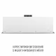 Вытяжка полновстраиваемая PERFELLI DESIGN VISION 9 BIANCO SILENZIO - зображення 16