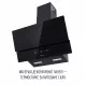 Вытяжка декоративная наклонная PERFELLI VISTA 6PWB NERO - зображення 7