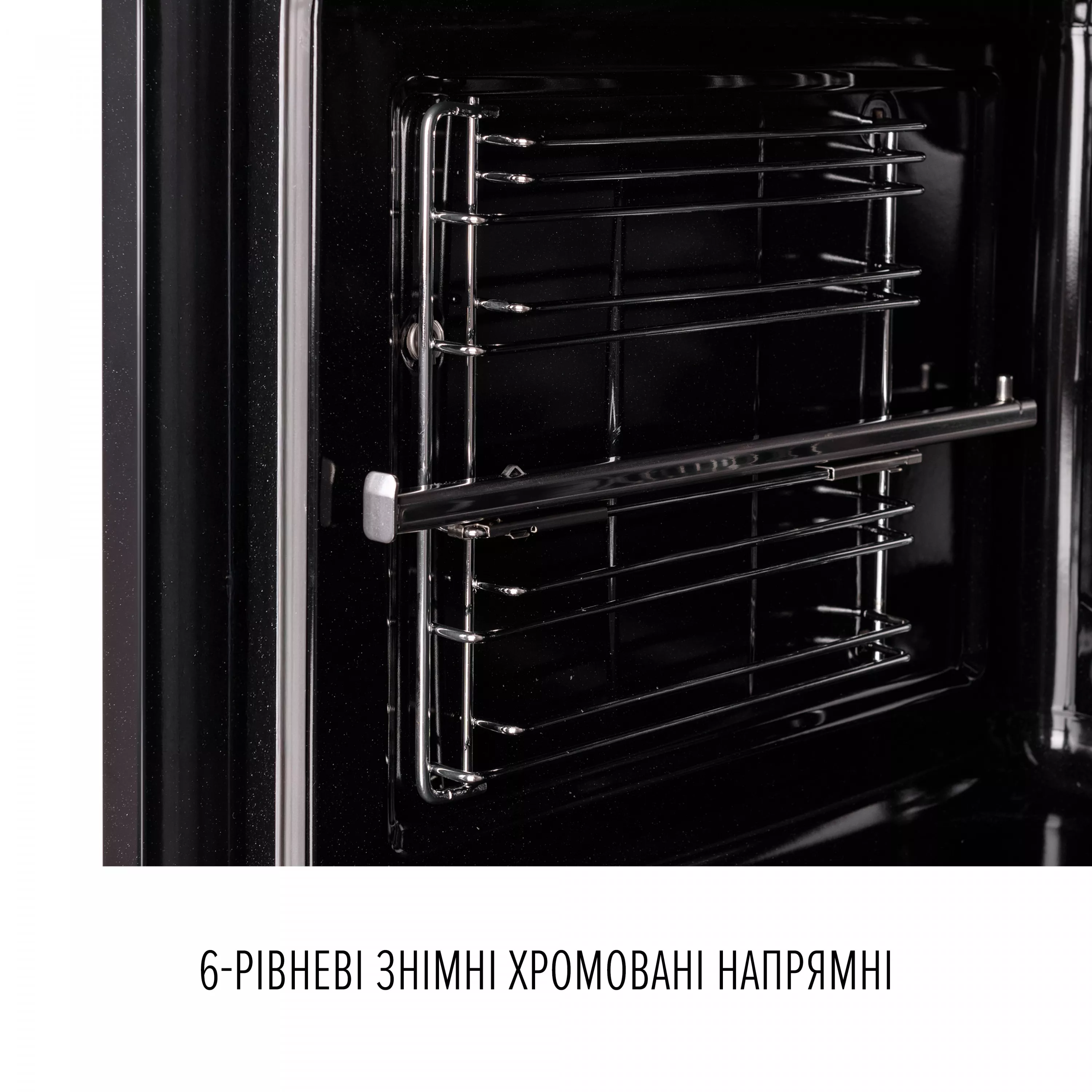 Духова шафа електрична PERFELLI VINTAGE 6A8N NERO - зображення 14