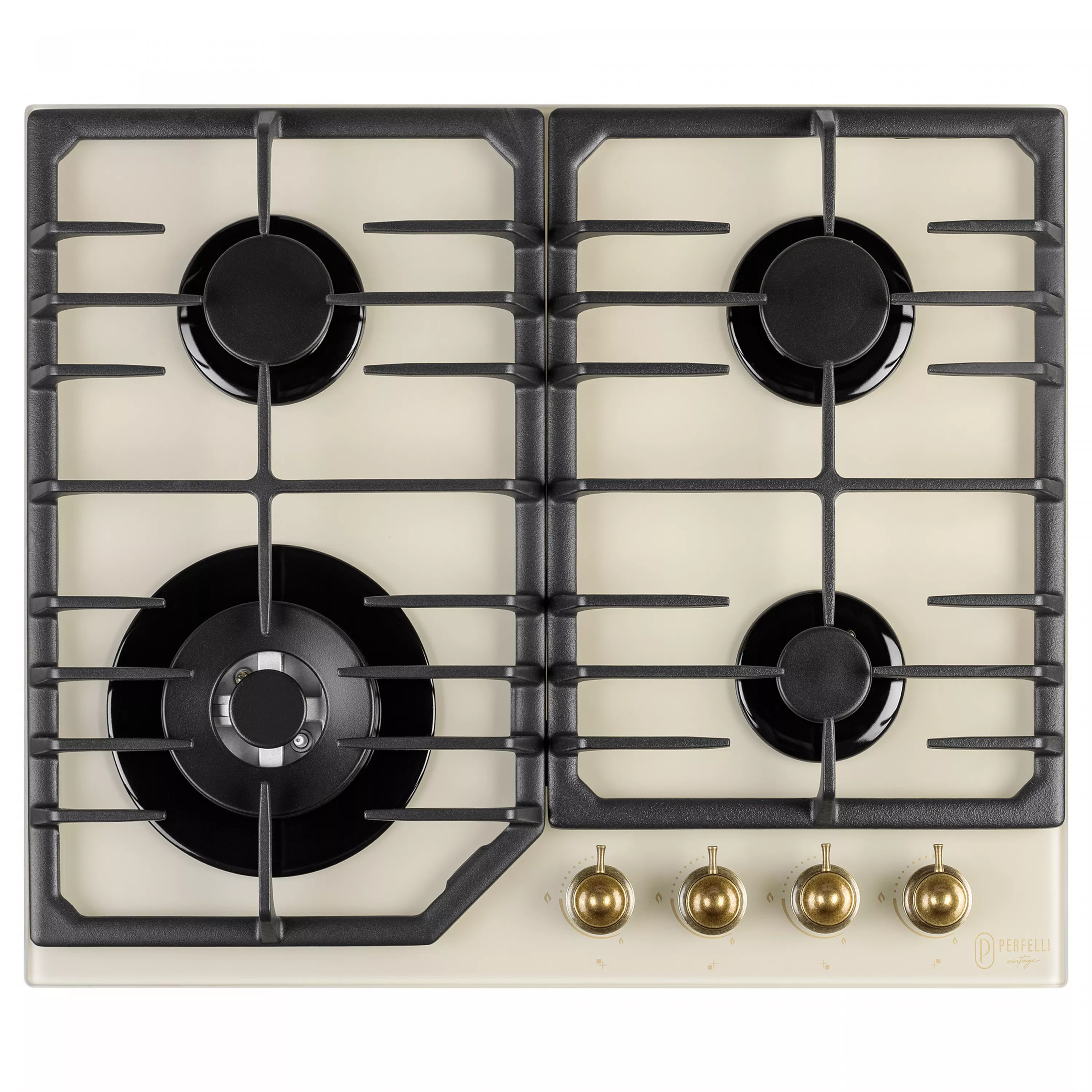Поверхность газовая на стекле PERFELLI VINTAGE GW69C BEIGE - зображення 1