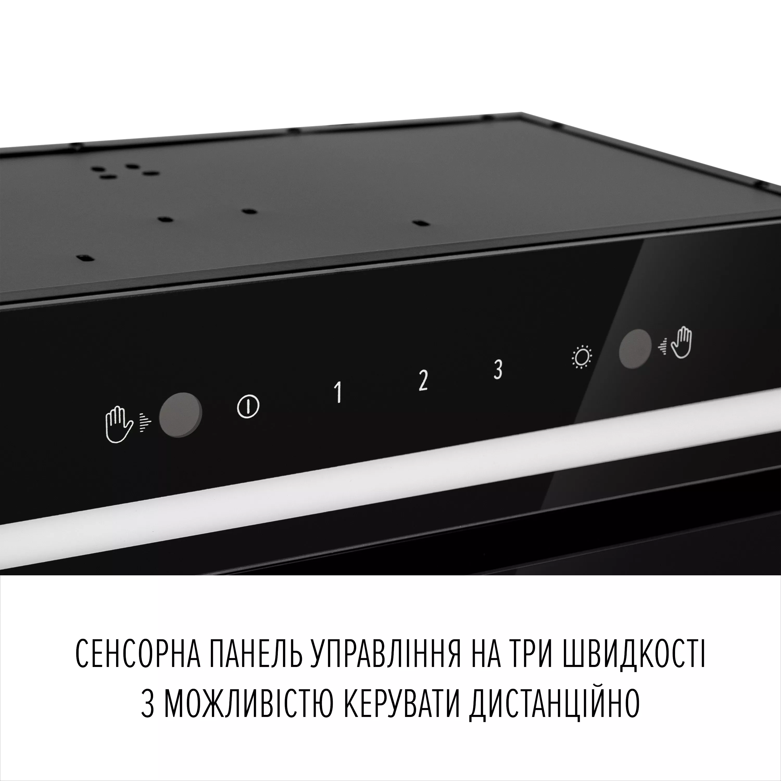 Витяжка повновбудована PERFELLI LIANA 5 NW NERO SILENZIO - зображення 11