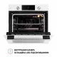 Духовой шкаф электрический PERFELLI DIAMOND 6D8L BIANCO - зображення 11