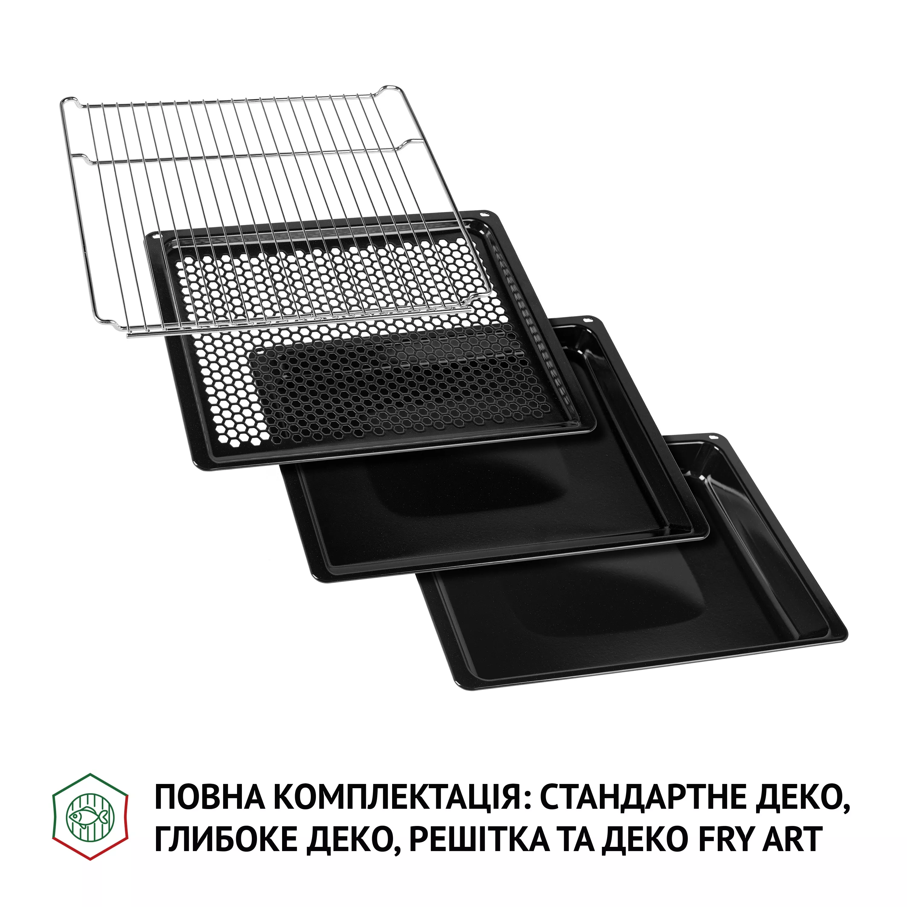 Perfelli 5905563500408 - зображення 16 Духова шафа електрична PERFELLI DIAMOND 6D10N NERO - зображення 16