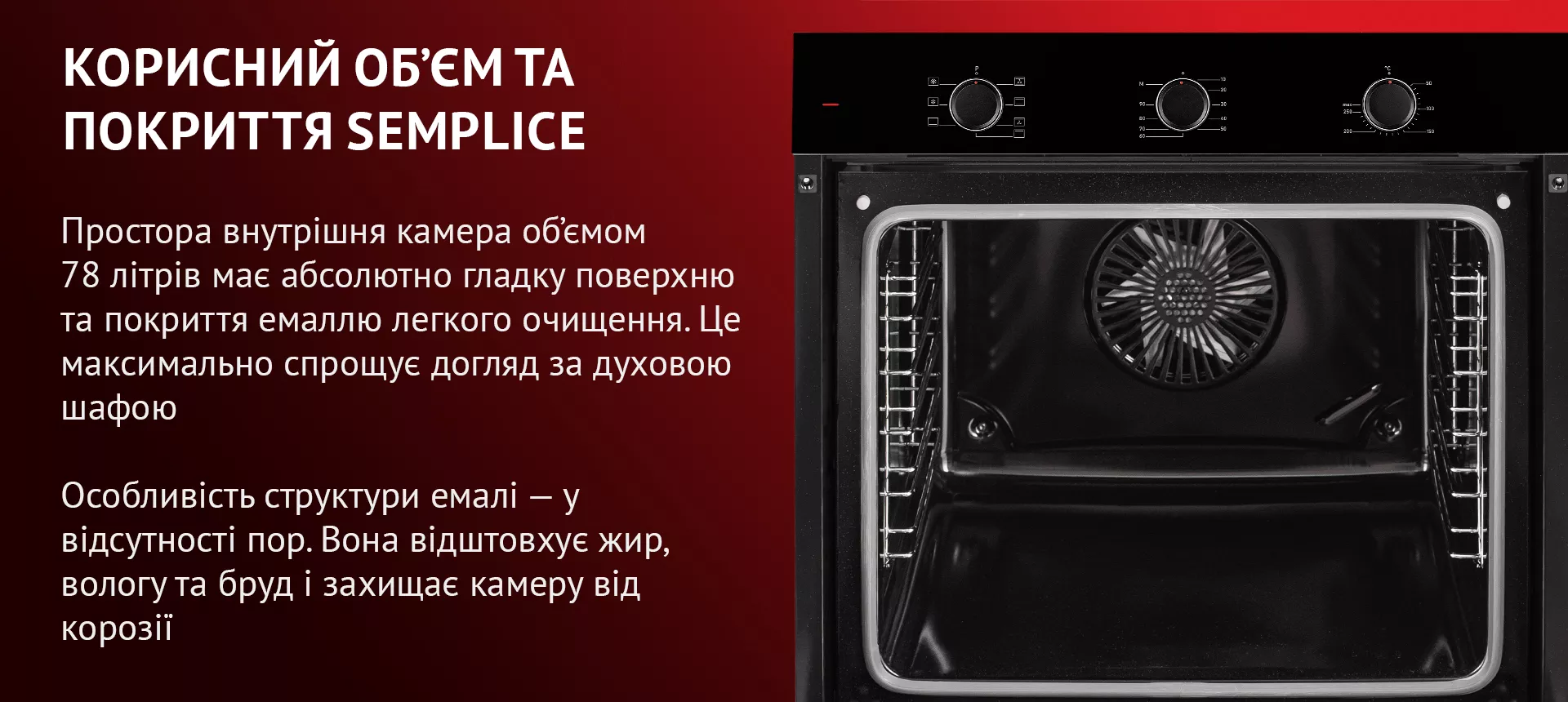 Ще більше простору для втілення кулінарних ідей PERLA 6M7 NERO