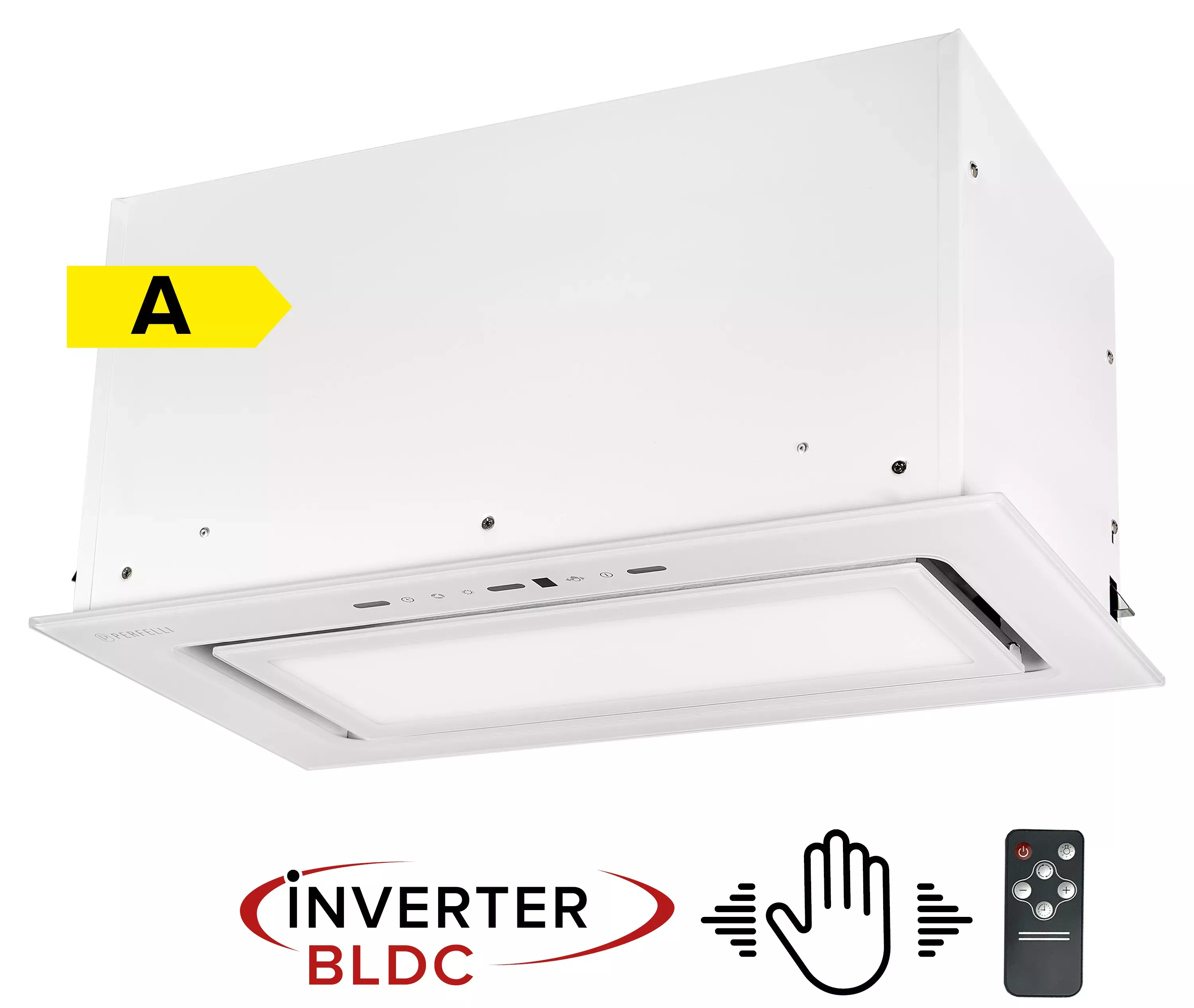 Витяжка повновбудована PERFELLI DESIGN VISION 6 BIANCO SILENZIO