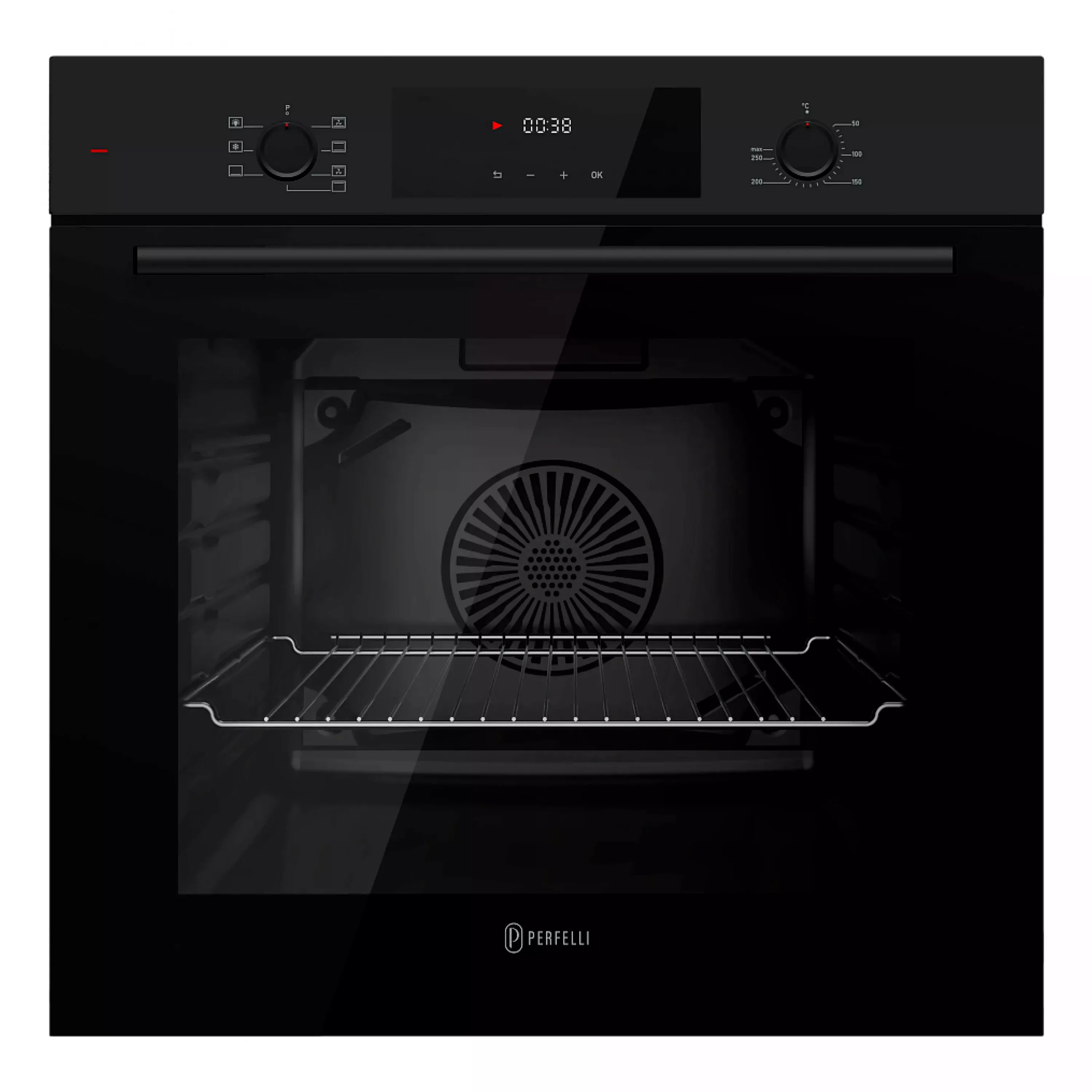Духовой шкаф электрический PERFELLI PRIME 6D7 NERO Духовой шкаф электрический PERFELLI PRIME 6D7 NERO